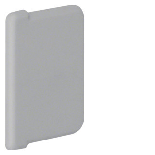 Hager Tehalit B/Ba6, eindplaat voor kanaal 20x25 MM, grijs