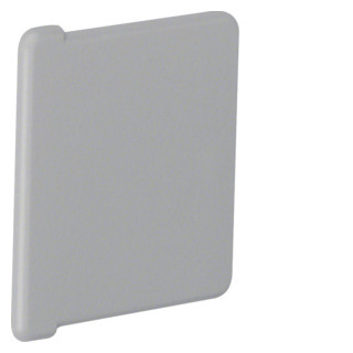 Hager Tehalit B/Ba6, eindplaat voor kanaal 40x40 MM, grijs