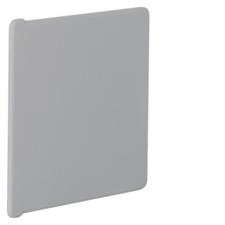 Hager Tehalit B/Ba6, eindplaat voor kanaal 80x80 MM, grijs