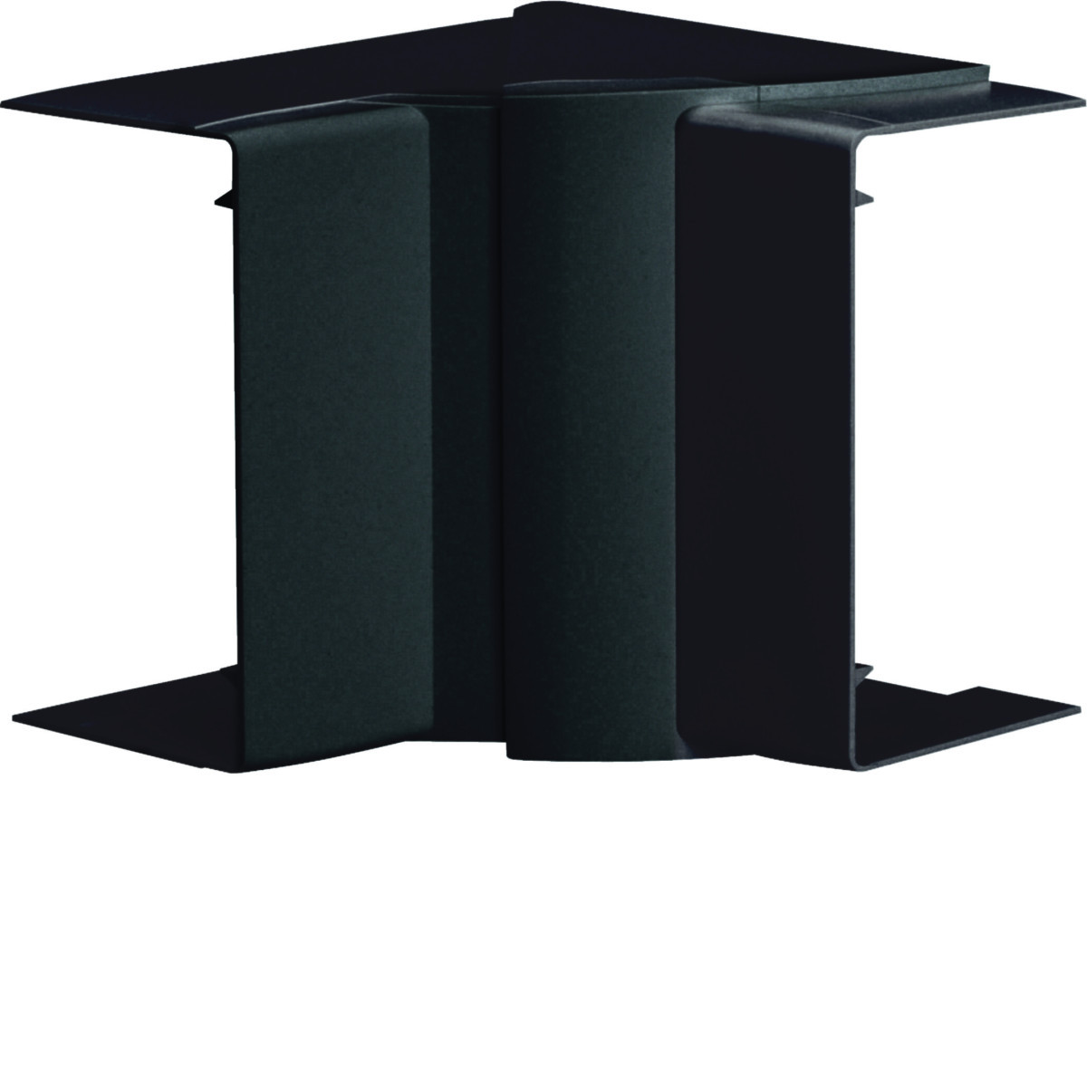 Hager Tehalit binnenhoek 110x60mm 83 - 97&deg; zwart ral 9011