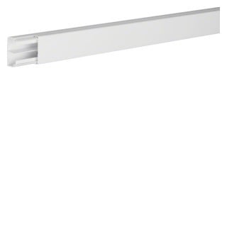 Hager Tehalit LF, bodemprofiel + deksel 20x36 MM, helderwit