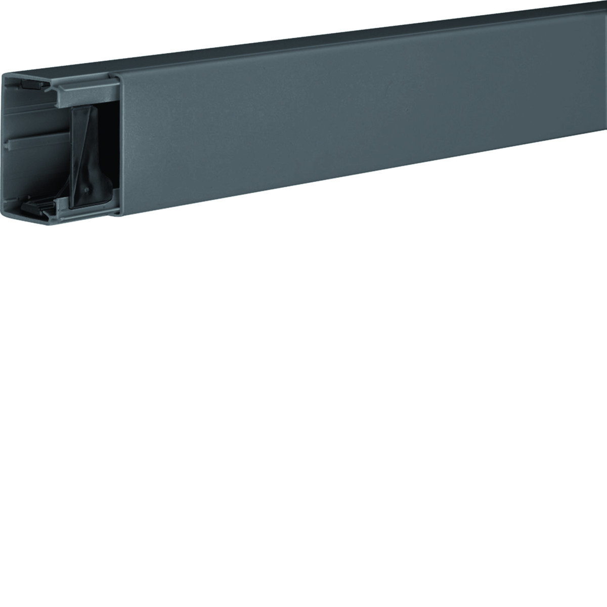Hager tehalit LF, bodemprofiel + deksel 40x60 MM, grafietzwart