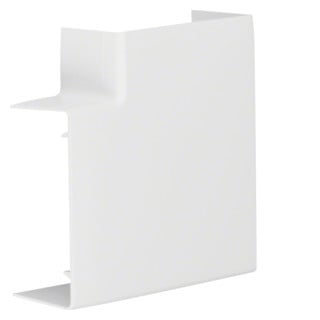 Hager Tehalit LF, vlakke hoek LF40090, helderwit