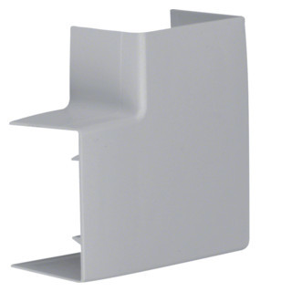 Hager tehalit LF, vlakke hoek voor goot 40x60 MM, grijs