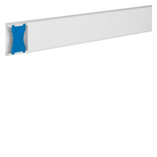 Hager tehalit LFK, bodemprofiel + deksel 12x50 MM, verkeerswit
