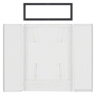 Hager Berker Berker Tekstveld voor B.iq tastsensoren 4-voudi G B.iq helder transparant