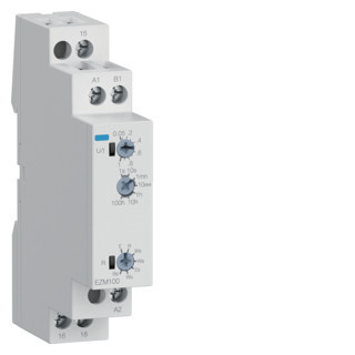 Hager Tijdrelais Multifunctioneel, 12-240V ac/DC, 1W