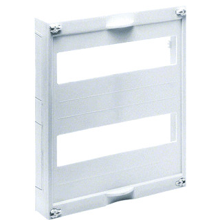 Hager Afdekplaat sleuf horizontaal 300x250 MM din-rail afstand 125 MM