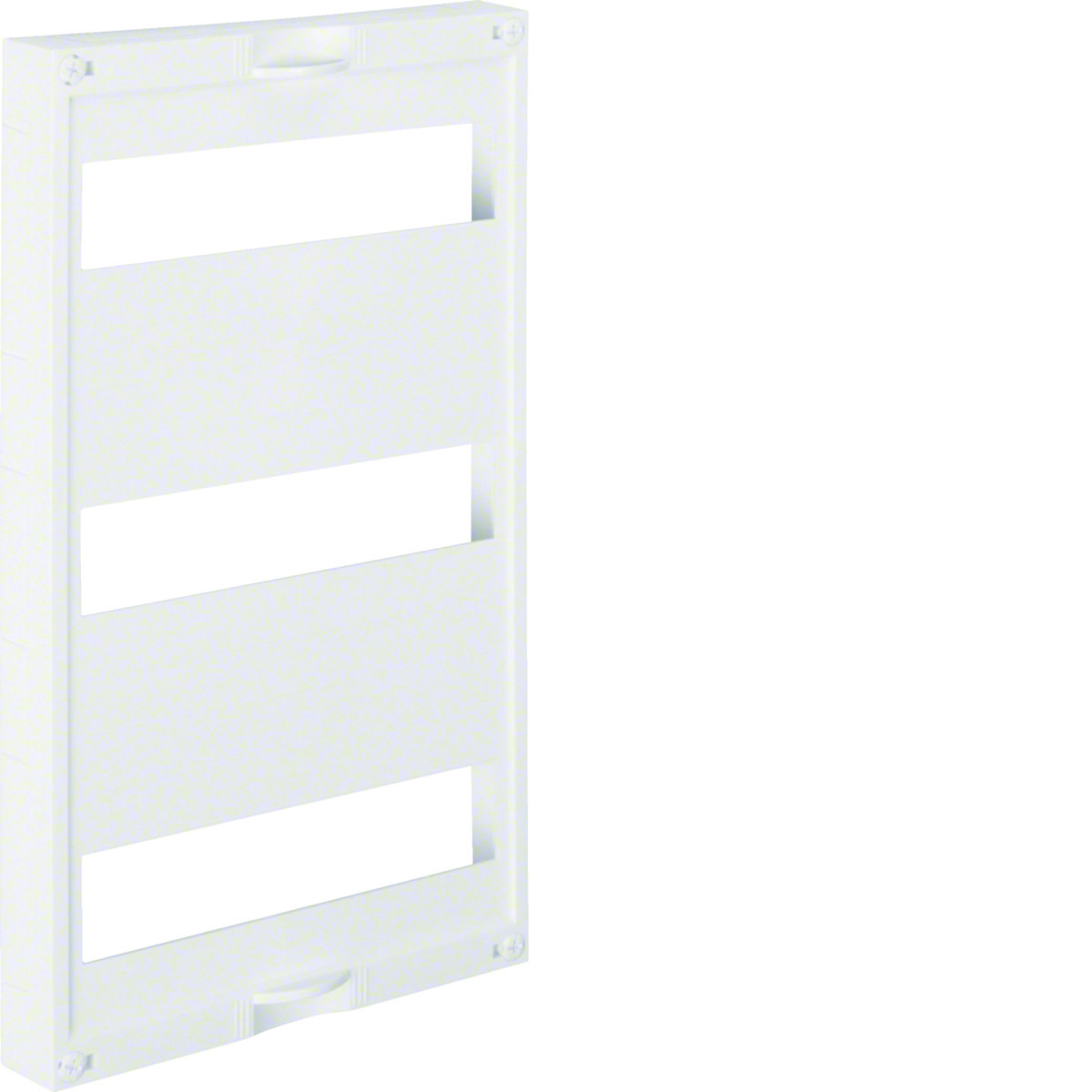 Hager Univers N Afdekplaat Met sleuf horizontaal, 3X 12 modulen, 450x250 MM, set 10 ST