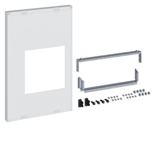 Hager Univers N HS Bouwgroep, 750x500 MM, acb HW1 fix/draw-out ip41 2-velden, D=400/600MM