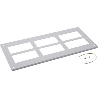Hager Bodemplaat met flensopening FG verd.,univers ip54 KL.I B 850MM,D 40