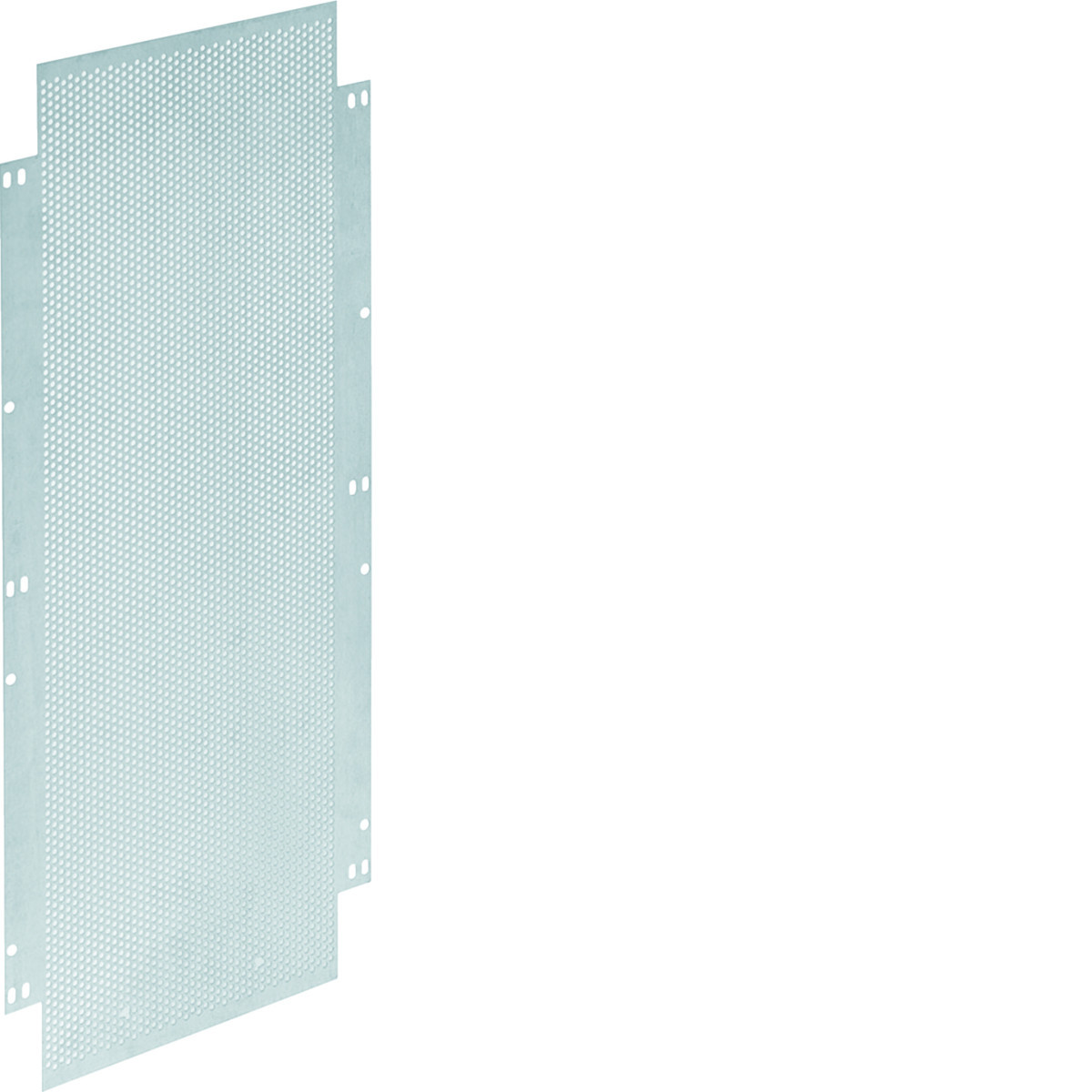 Hager Univers N Montageplaat, univers, 570x247 MM, geperforeerd, met bevestigingsschr.