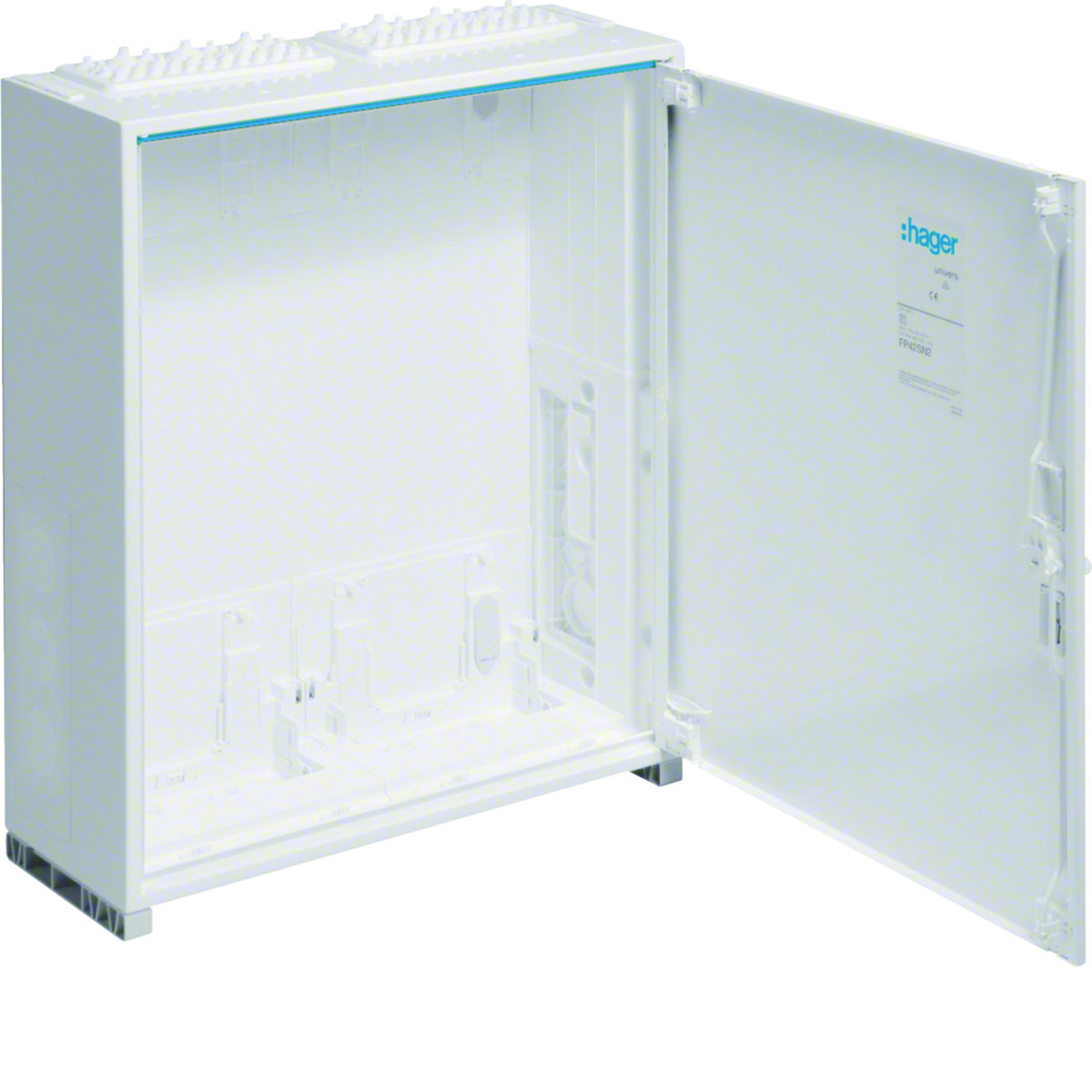 Hager Univers Verdeler Ip44 geïsoleerd 550 X 650 X 205 MM