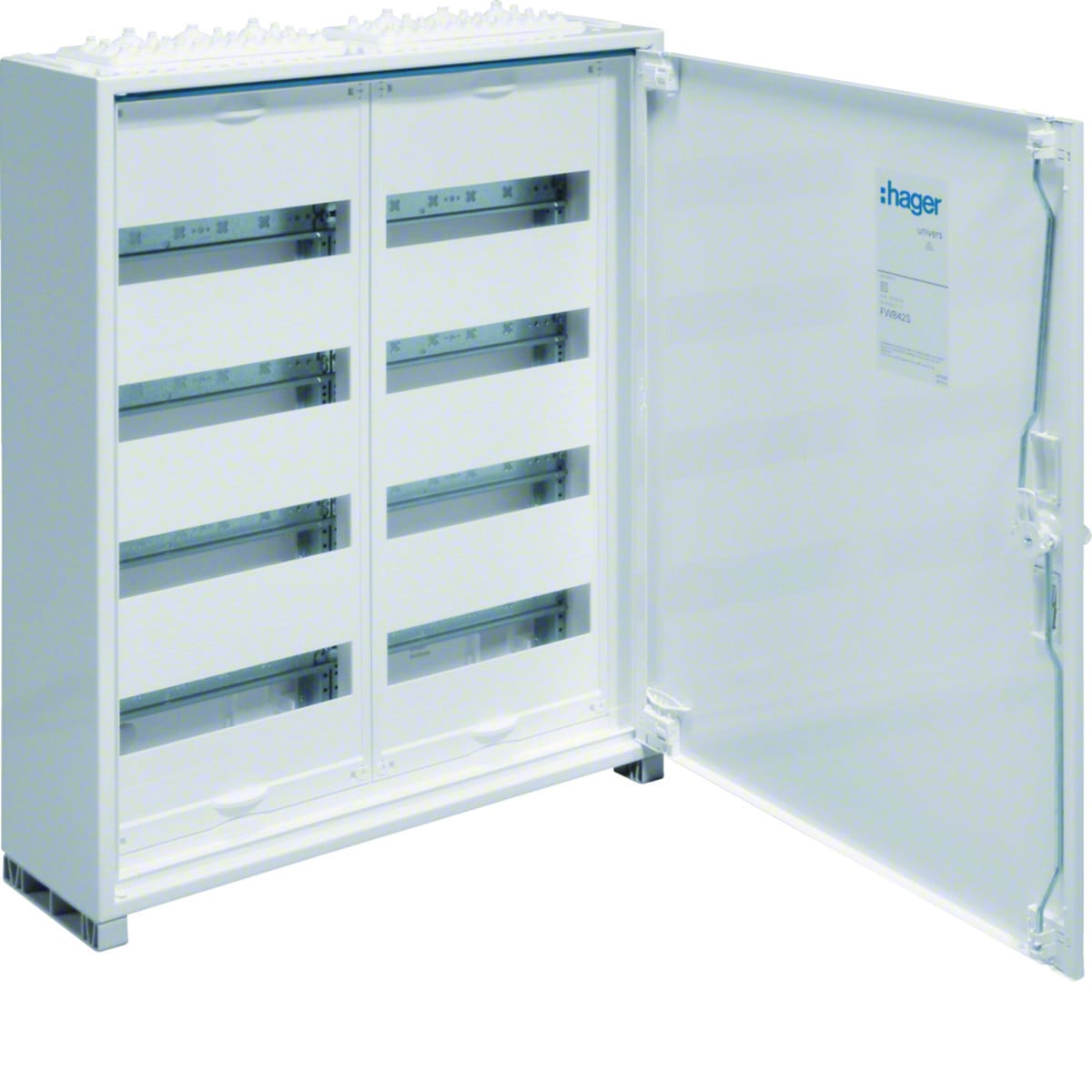 Veldverdeler Ip44 geïsoleerd 650x550x161mm 96 modulen quickconnect