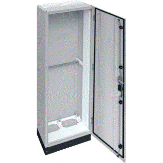 Hager Univers FR ip55 installatiekast leeg (vloer) verdeler + 100MM sokkel 550x1800mm ip55