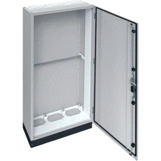 Hager Univers FR ip55 installatiekast leeg (vloer) verdeler + 100MM sokkel 800x1800mm ip55