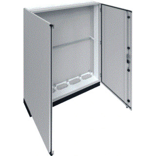 Hager Univers FR ip55 installatiekast leeg (vloer) verdeler + 100MM sokkel 1300x1950mm ip55