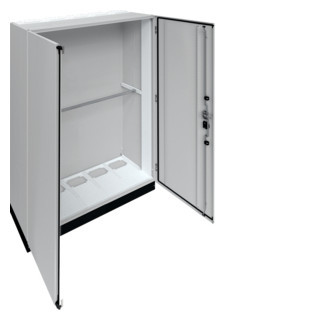 Hager Univers FR ip55 installatiekast leeg (vloer) verdeler + 100MM sokkel 1300x1950mm ip55