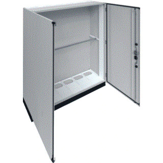 Hager Univers FR ip55 installatiekast leeg (vloer) verdeler + 100MM sokkel 1550x1950mm ip55