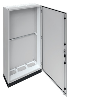 Hager Univers FR ip55 installatiekast leeg (vloer) verdeler + 100MM sokkel 800x1950mm ip55