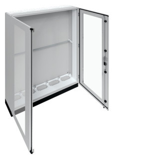 Hager Univers FR ip55 installatiekast leeg (vloer) verdeler + 100MM sokkel 1300x1950mm ip55
