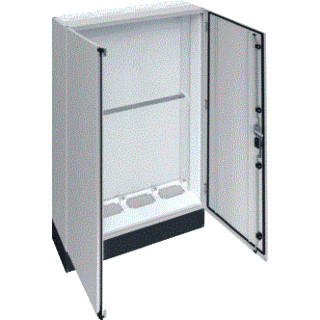 Hager Univers FR ip55 installatiekast leeg (vloer) verdeler + 200MM sokkel 1050x1900mm ip55