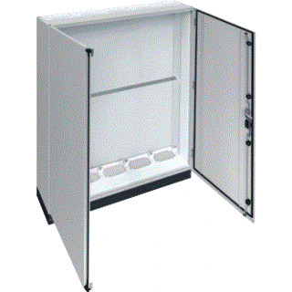 Hager Univers FR ip55 installatiekast leeg (vloer) verdeler + 100MM sokkel 1300x1800mm ip55