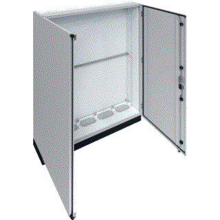Hager Univers FR ip55 installatiekast leeg (vloer) verdeler + 100MM sokkel 1300x1950mm ip55