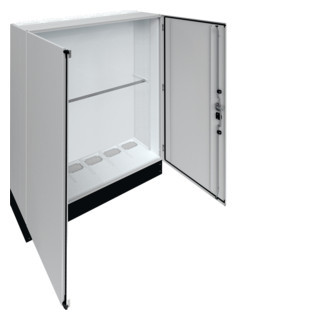 Hager Univers FR ip55 installatiekast leeg (vloer) verdeler + 200MM sokkel 1550x2050mm ip55