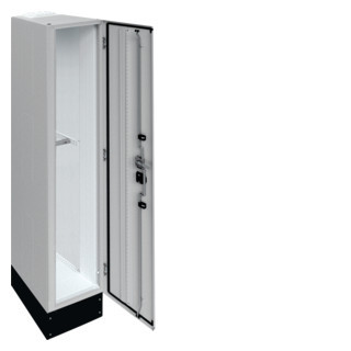 Hager Univers FR ip55 installatiekast leeg (vloer) verdeler + 200MM sokkel 300x2050mm ip55
