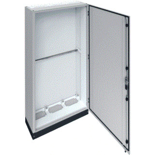Hager Univers FR ip55 installatiekast leeg (vloer) verdeler + 100MM sokkel 800x1950mm ip55