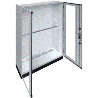 Hager Univers FR ip55 installatiekast leeg (vloer) verdeler + 100MM sokkel 1300x1950mm ip55