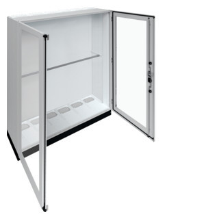 Hager Univers FR ip55 installatiekast leeg (vloer) verdeler + 100MM sokkel 1550x1950mm ip55
