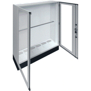 Hager Univers FR ip55 installatiekast leeg (vloer) verdeler + 200MM sokkel 1550x2050mm ip55