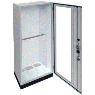 Hager Univers FR ip55 installatiekast leeg (vloer) verdeler + 100MM sokkel 800x1950mm ip55