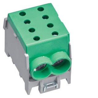 Hager Verdelerklem 1-polig 4x70 MM² groen