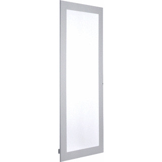 Hager Univers FZ deur kast/lessenaar aanslagdeur H1900MM B850MM D20MM staal grijs