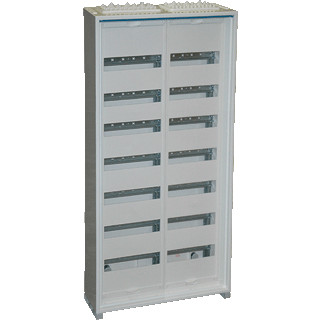 Hager FWQ installatiekast leeg (wand) ip30 staal 12 module