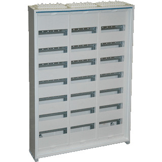 Hager FWQ installatiekast leeg (wand) ip30 staal 12 module
