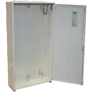 Hager Univers FP installatiekast leeg wandopbouwverdeler iso 550x1100mm ip44