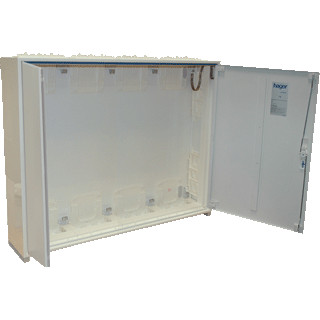 Hager Univers FP installatiekast leeg wandopbouwverdeler iso 1050x800mm ip44