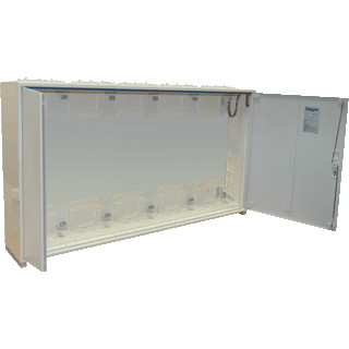 Hager Univers FP installatiekast leeg wandopbouwverdeler pe 1300x650mm ip44