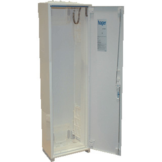 Hager Univers FP installatiekast leeg wandopbouwverdeler pe 300x1250mm ip44