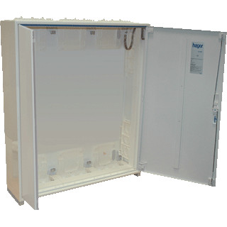 Hager Univers FP installatiekast leeg wandopbouwverdeler pe 800x950mm ip44