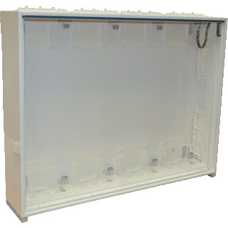 Hager Univers FP installatiekast leeg wandopbouwverdeler iso 1050x800mm ip30
