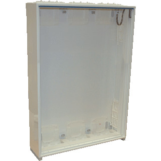Hager Installatiekast wandopbouwverdeler quickset leeg geïsoleerd 800x1250mm ip30