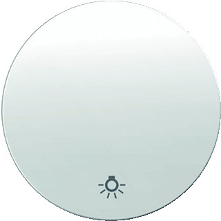 Berker R.1 enkele wip aan-/uit-schakelaar wit