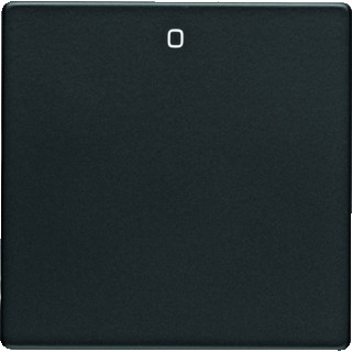 Berker Q.1 enkele wip aan-/uit-schakelaar antraciet