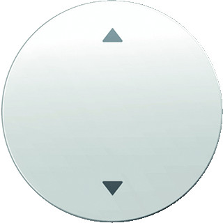 Berker R.1 enkele wip aan-/uit-schakelaar wit