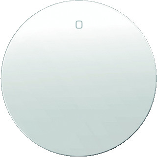 Berker R.1 enkele wip aan-/uit-schakelaar wit